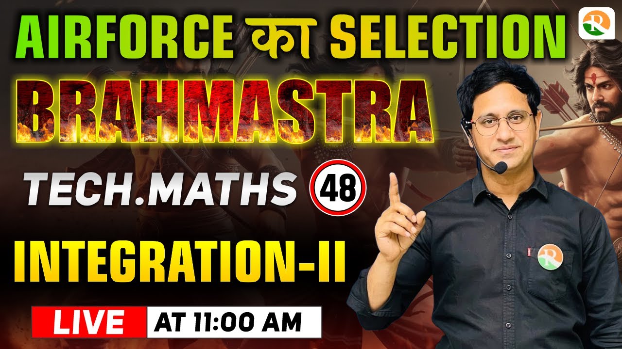 Integration -2 | Airforce Maths Classes | Maths for Airforce | Airforce Classes 2024 | Airforce
