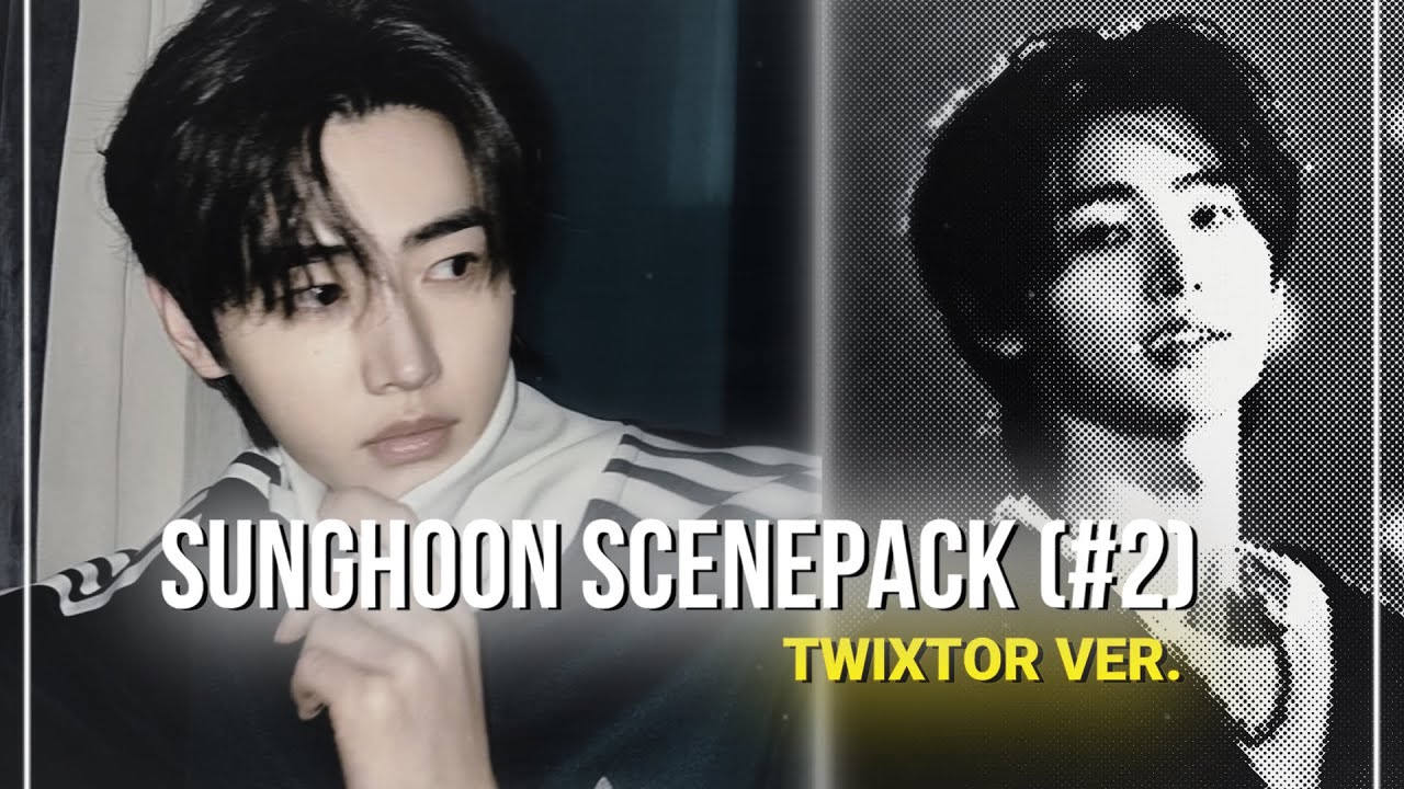 Sunghoon (#2) twixtor clips for edits!!