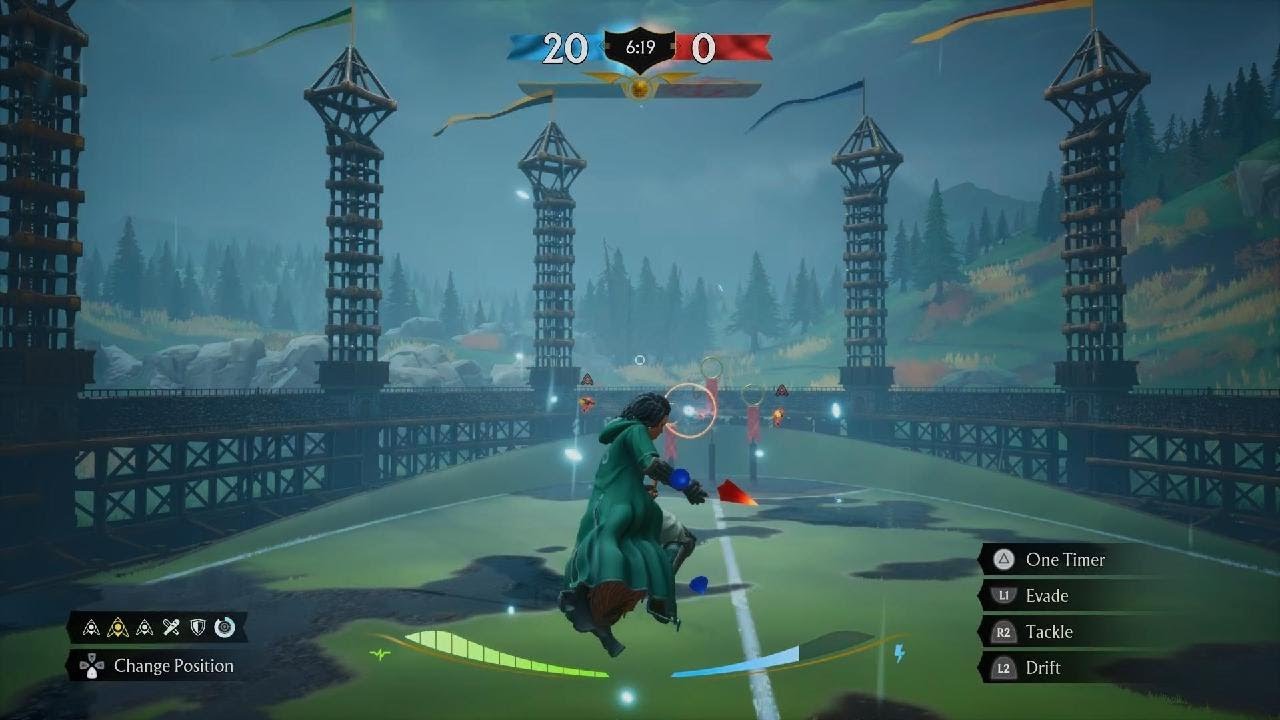 Harry Potter: Quidditch Champions Slytherin vs Hufflepuff