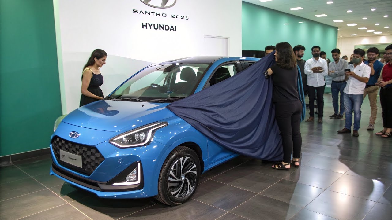 🔥Новый Hyundai Santro 2025 наконец-то представлен!!!