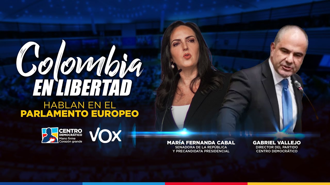 Colombia en Libertad: Habla en el Parlamento Europeo el Centro Democr&aacute;tico