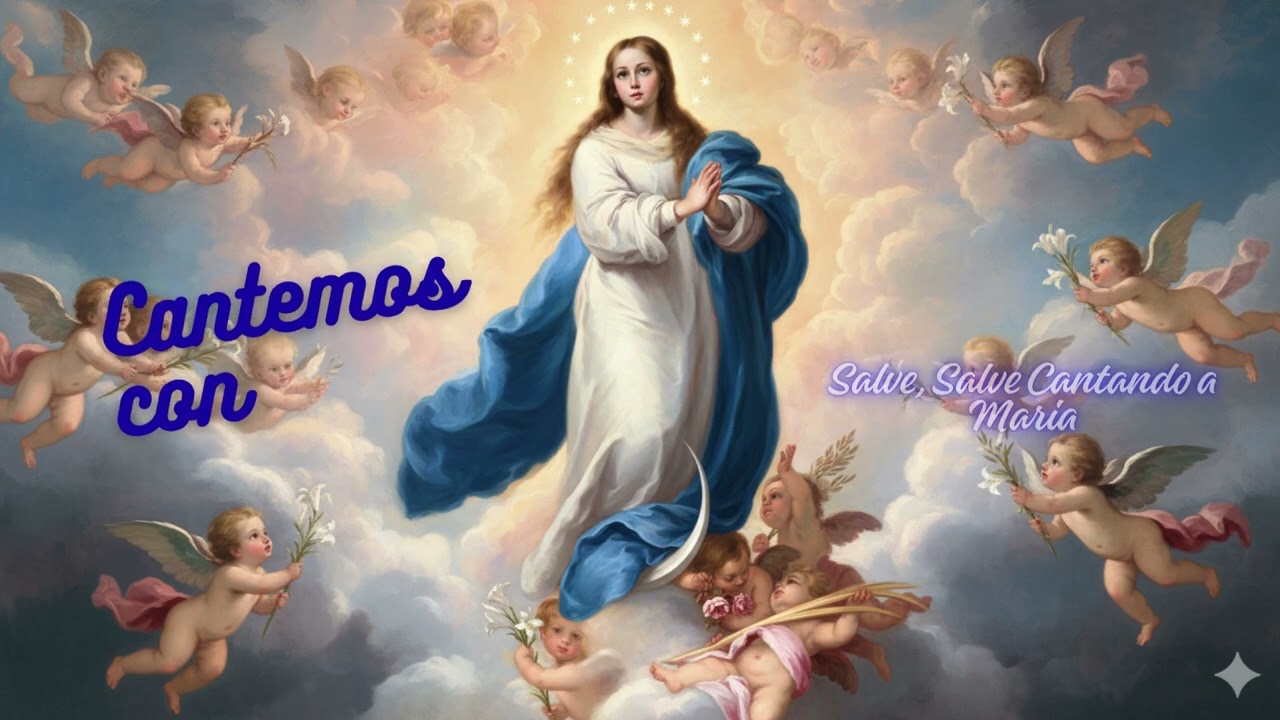 Salve Salve Cantando a Maria - La Pur&iacute;sima Concepcion de Maria