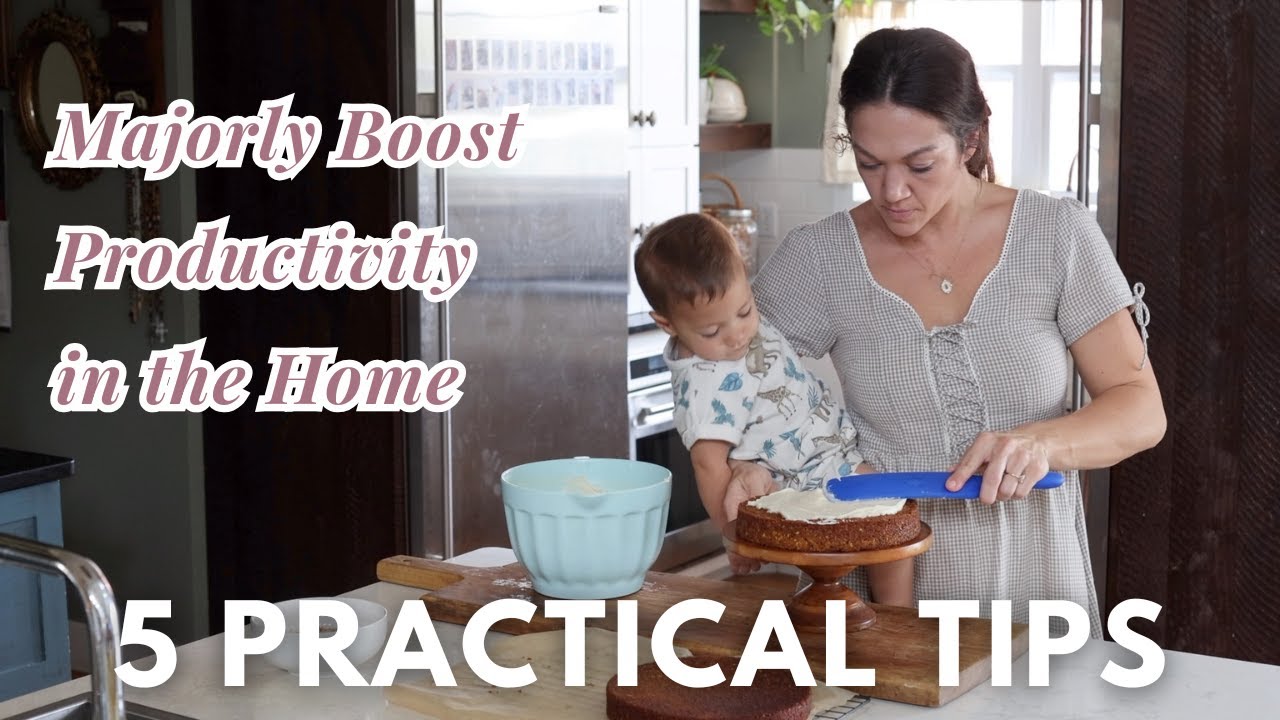 How I Homeschool, Homestead, & Run a Blog and YouTube Channel as a Mom of 5!