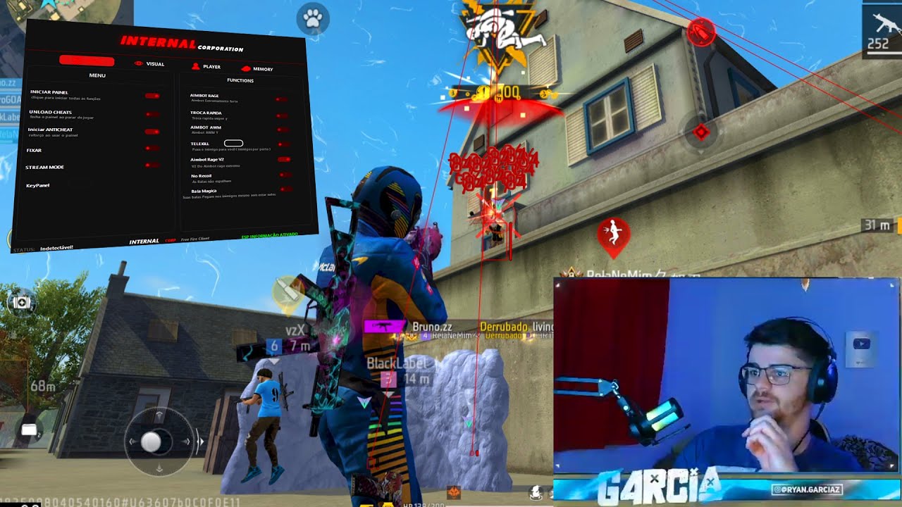INVADINDO LIVE DE ALEATORIOS USANDO PAINEL DE FREE FIRE 🤣 XITANDO EM LIVE DE ALATORIOS  #1