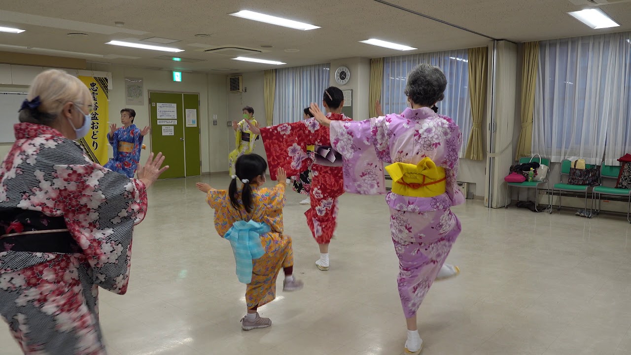 「火の国太鼓」練習から踊りへ
