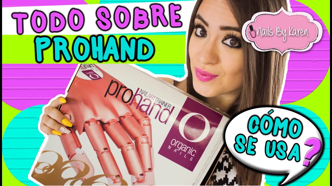 MANO de PRÁCTICA para UÑAS | PROHAND