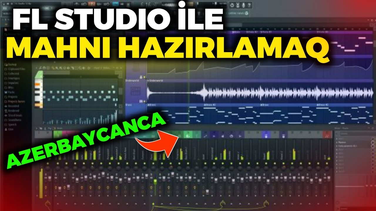 FL STUDİO 20 AZƏRBAYCANCA DƏRSLƏRİ - 0'DAN BEAT YIĞMAQ #1