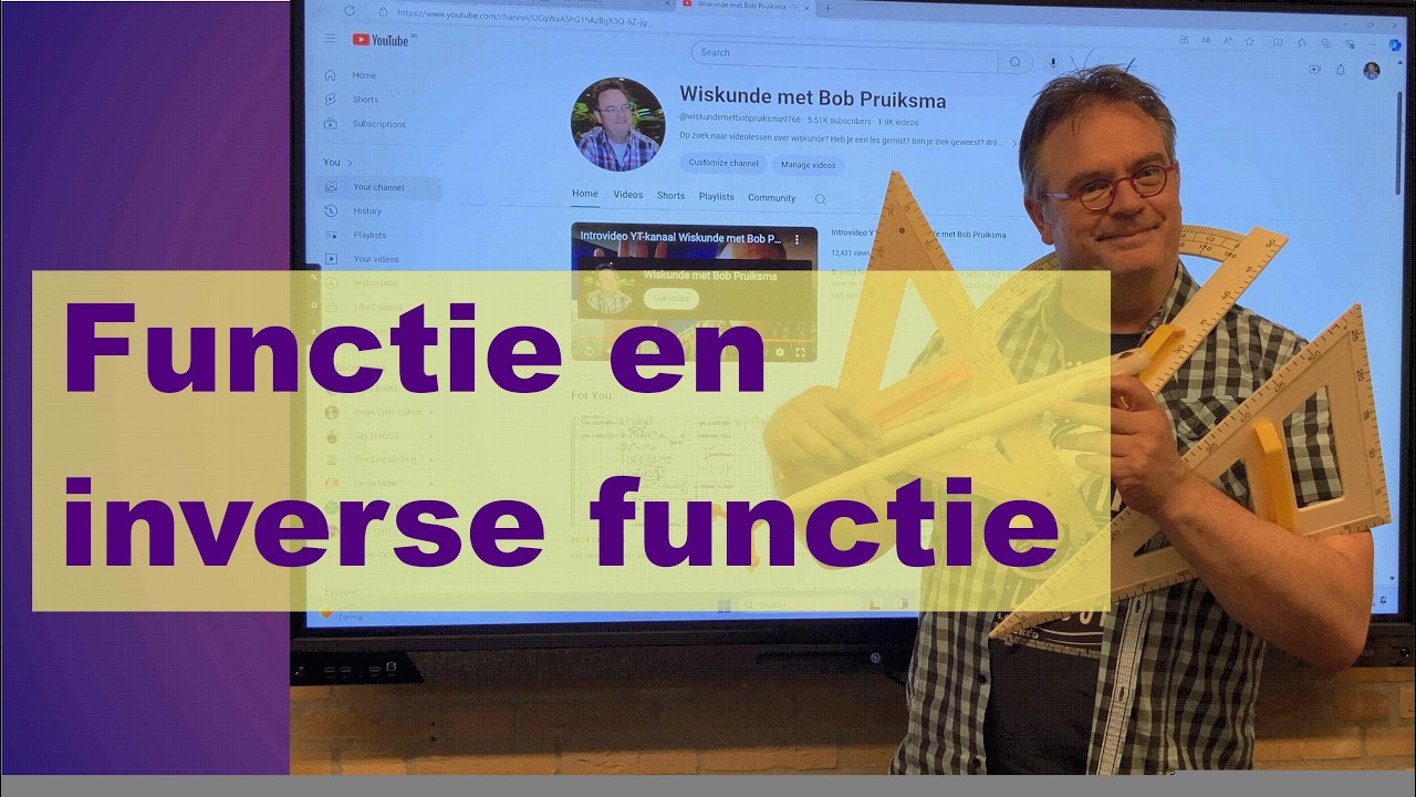 vwo B 4.5 B Functie en inverse functie