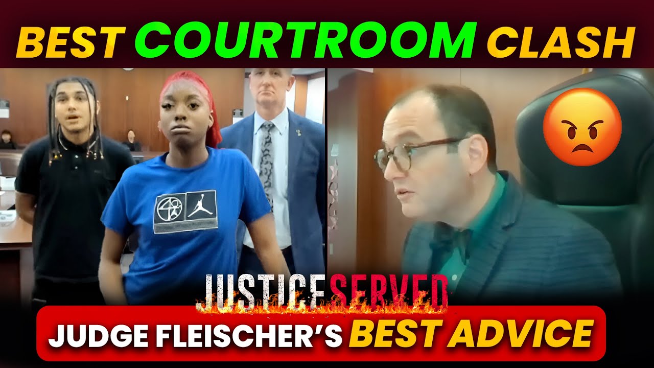 Судья Флейшер против спорящей чернокожей леди | Удивительные судебные стычки #судьяфлейшер #драма...