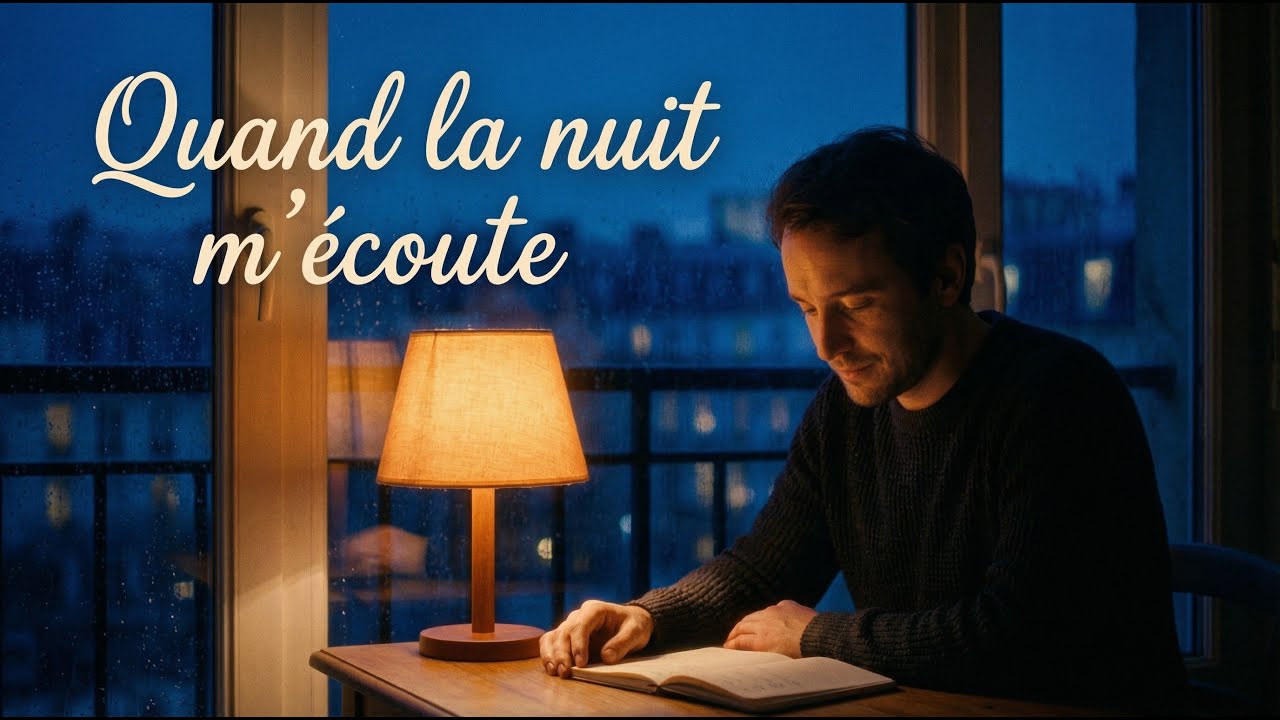 Quand la nuit m' écoute - AI FRENCH LOVE SONG - When the Night Listens to Me