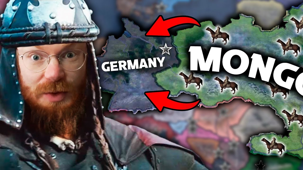 Genghis Khan Came to Europe in HOI4 Multiplayer (VOD)