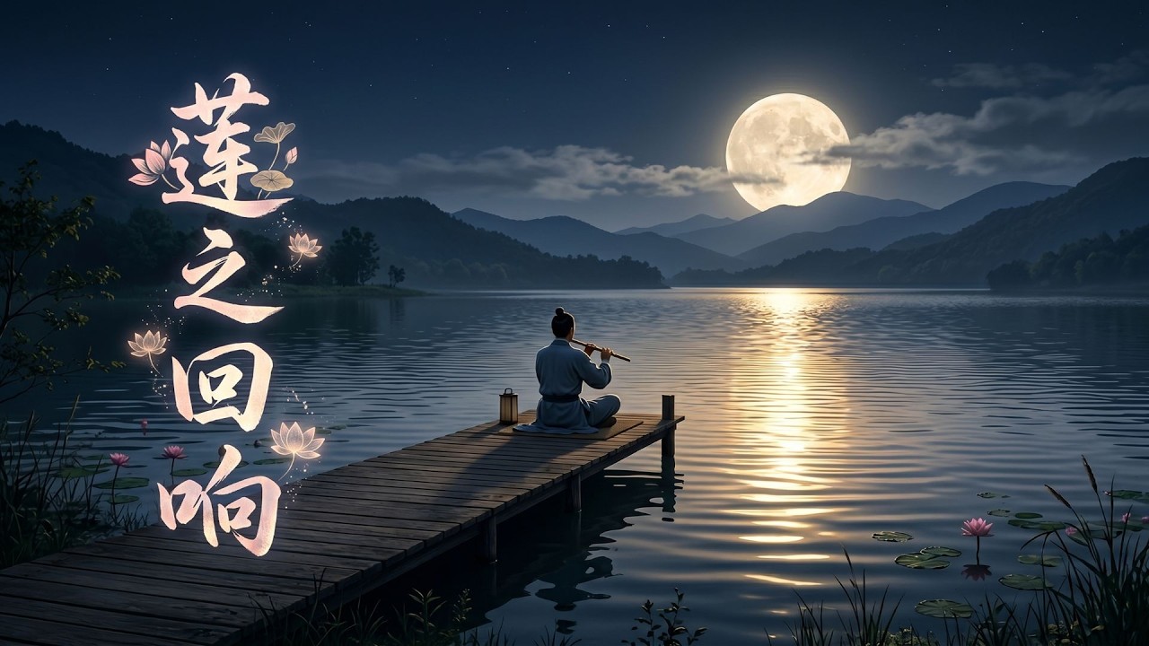 Chinese Night Music: Soft Guzheng & Erhu | Sleep Like Ancient China