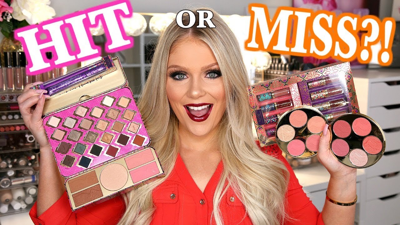 TARTE HOLIDAY MAKEUP COLLECTION 2017 | FULL FACE FIRST IMPRESSIONS