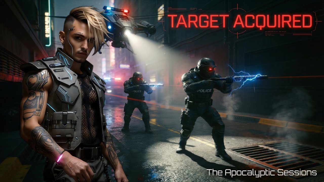 TARGET ACQUIRED - Dark Industrial Rock (Cyberpunk Stalker Anthem) 🎯