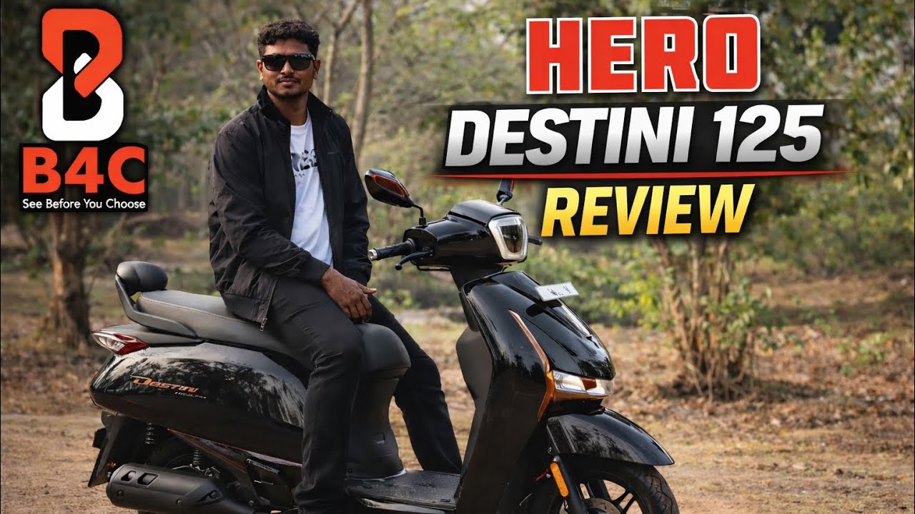Hero Destini 125 Complete Review in Tamil | Best in class mileage? | B4Choose