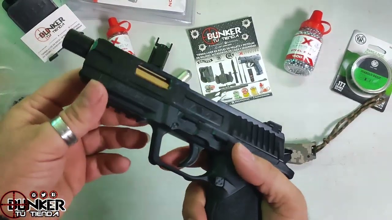 Unboxing UX SA10 balín y pellets 4.5