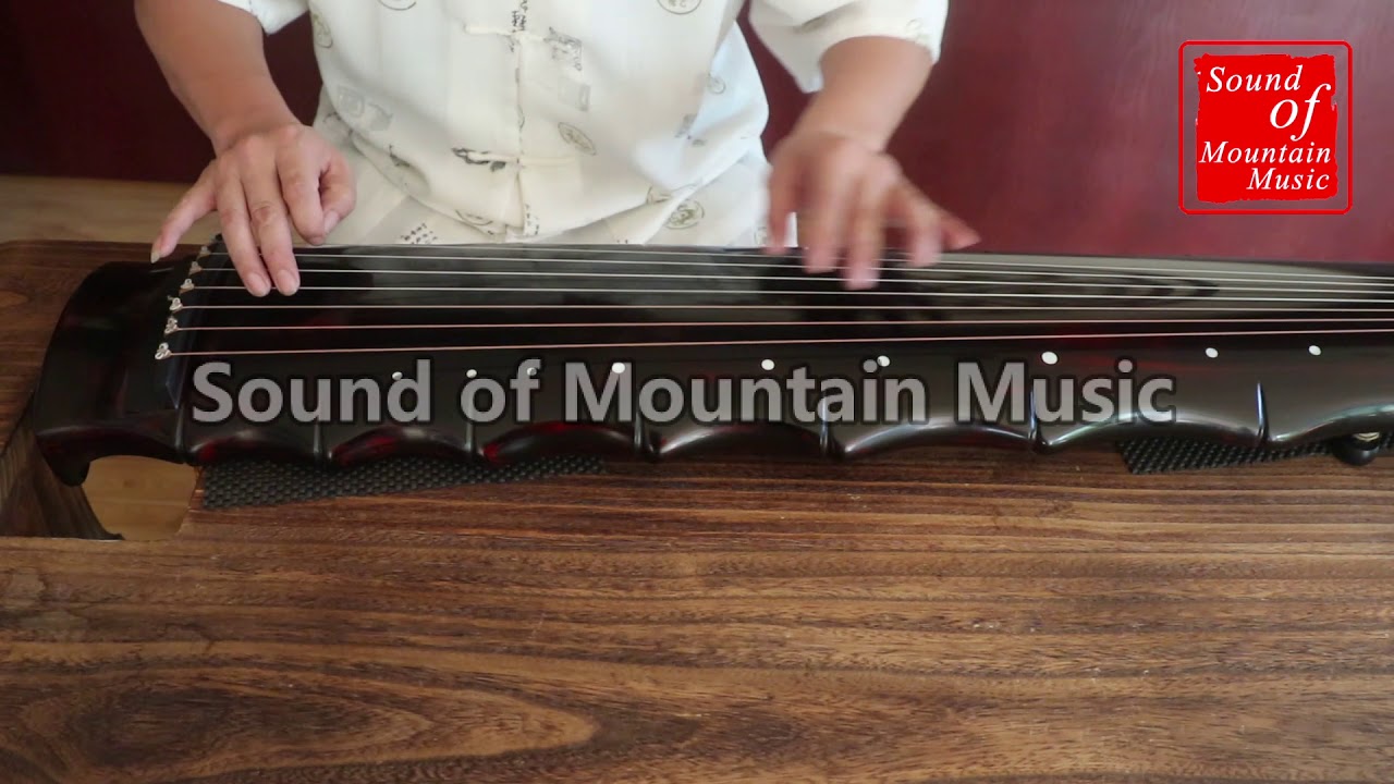 Premium Quality Aged Fir Wood Guqin Instrument Chinese 7 String Zither Zhu Jie Style
