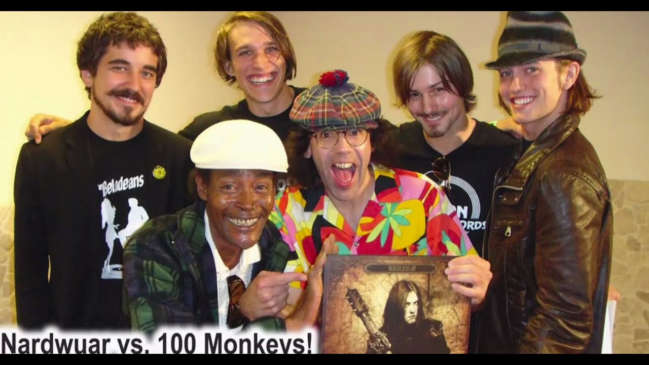 Nardwuar vs. 100 Monkeys