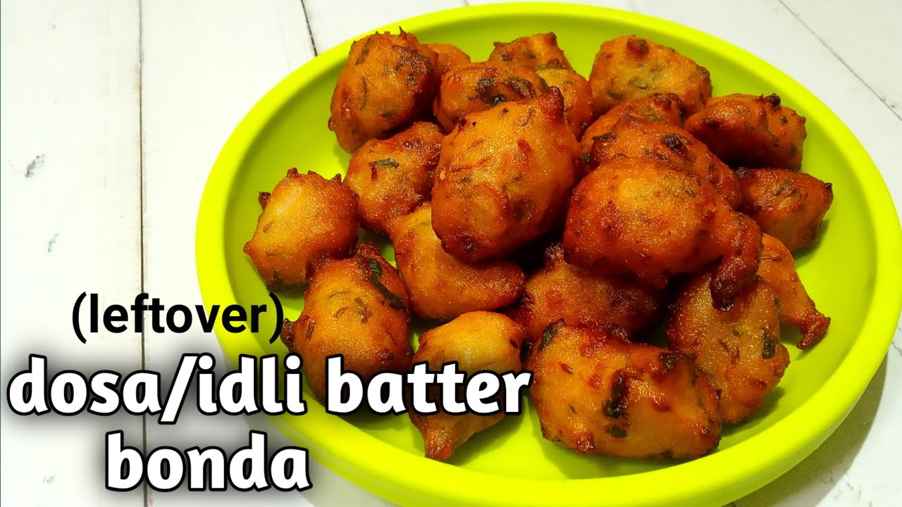 idli/dosa batter bonda | leftover dosa batter bonda| snacks recipe| bonda