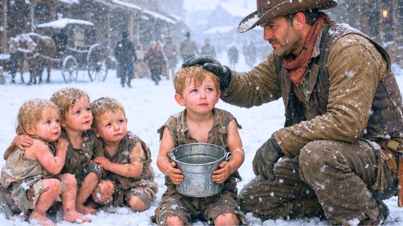 “Please Save My Sister and Mother!” He Walked 2 Miles for Water — The Cowboy's Arrival Was a Miracle