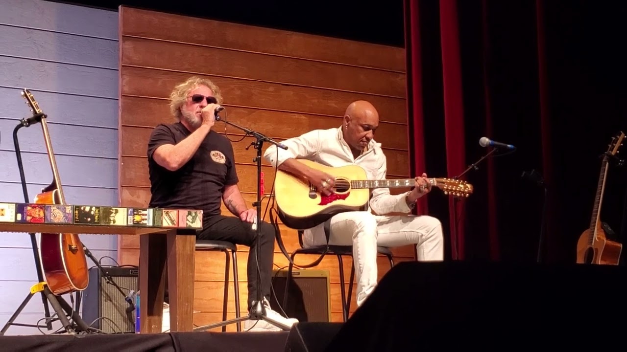 Sammy Hagar Dreams Acoustic Park City Utah Oct 29 2022 Van Halen Vic Johnson 5150
