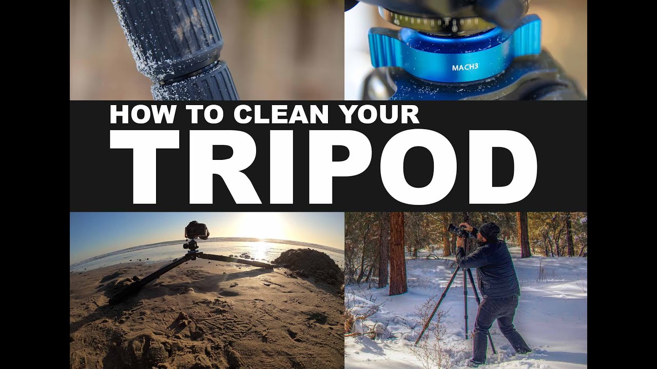 How to Take Apart, Clean, and Reassemble your Tripod