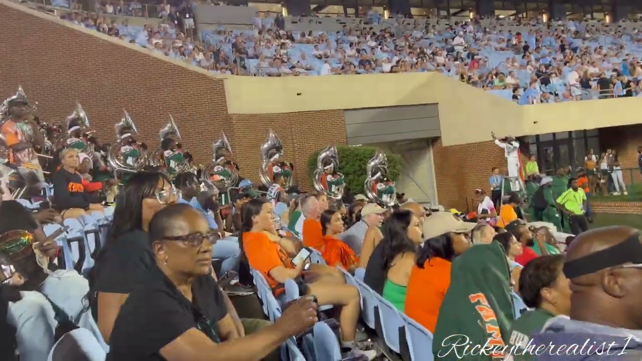 Florida A&M University Marching 100 Band 2022 | 1st half UNC Vs FAMU