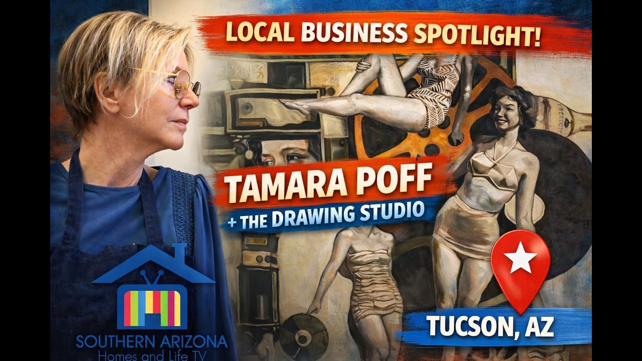 🎨 Local Business Spotlight | Tamara Poff & The Drawing Studio | Tucson, AZ