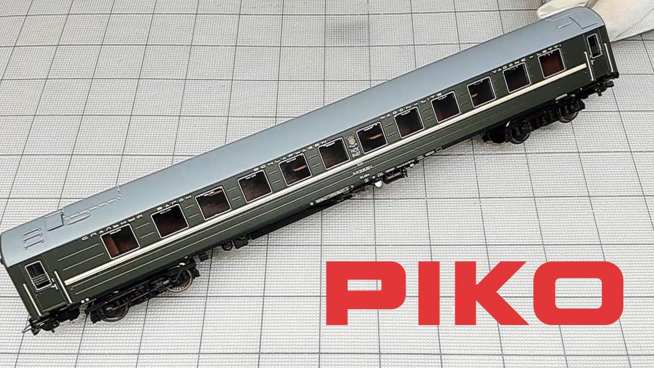 New Piko WLABm Y-car H0 Sleeping Coach Specifications