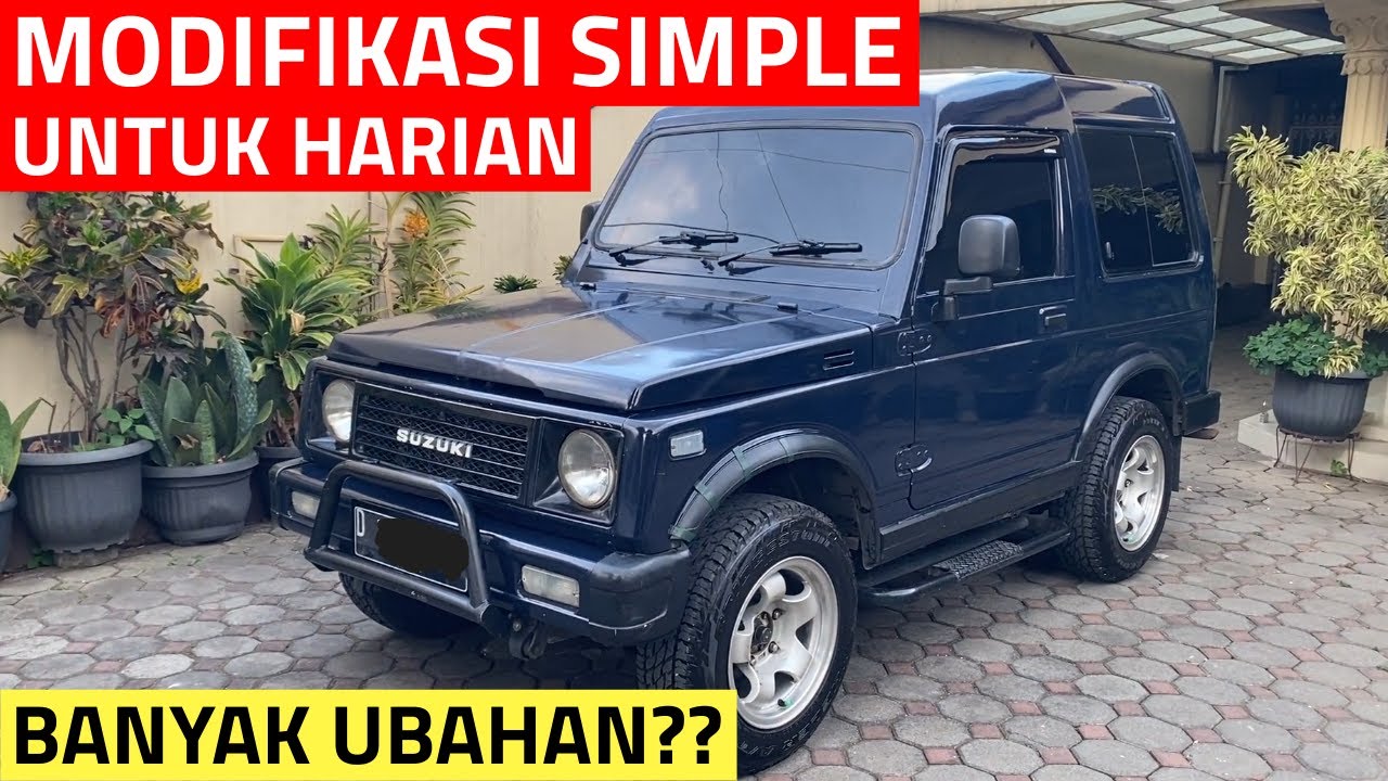 Modifikasi Suzuki Katana Untuk Pemakaian Harian