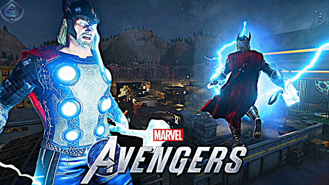 Marvel's Avengers Game - Thor Free Roam Gameplay!