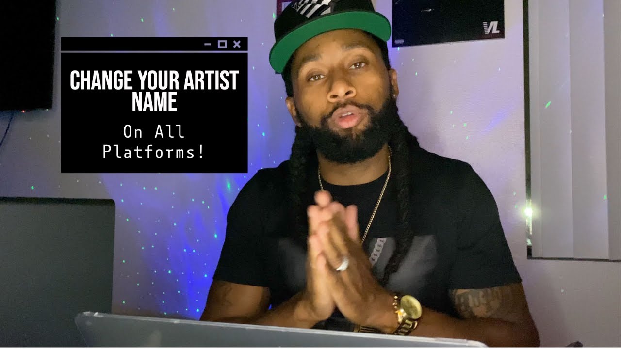 How to change your artist name on ALL platforms