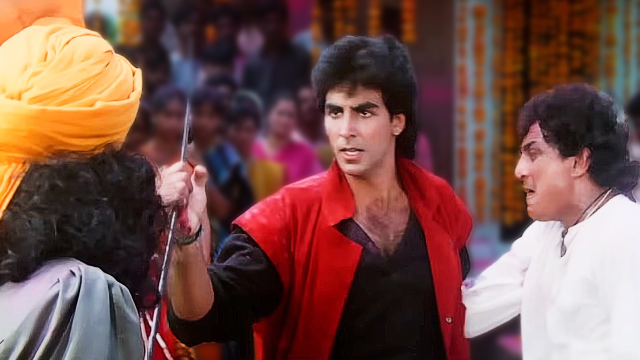 Akshay Kumar ने अपने खून से भरी लड़की की मांग | Saugandh | Shantipriya