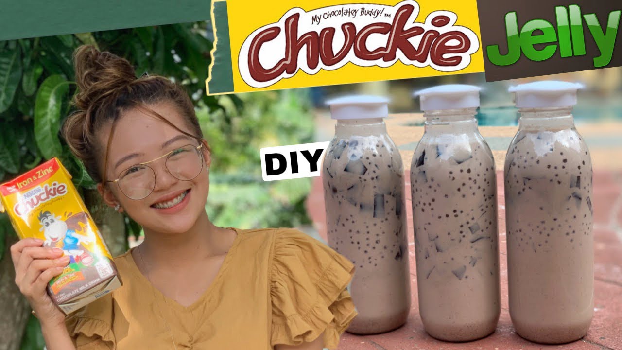 CHUCKIE JELLY (DIY STARBUCKS DRINK) | Chocolate Jelly Drink
