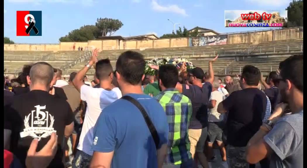 Cosenza, l'addio a Marulla