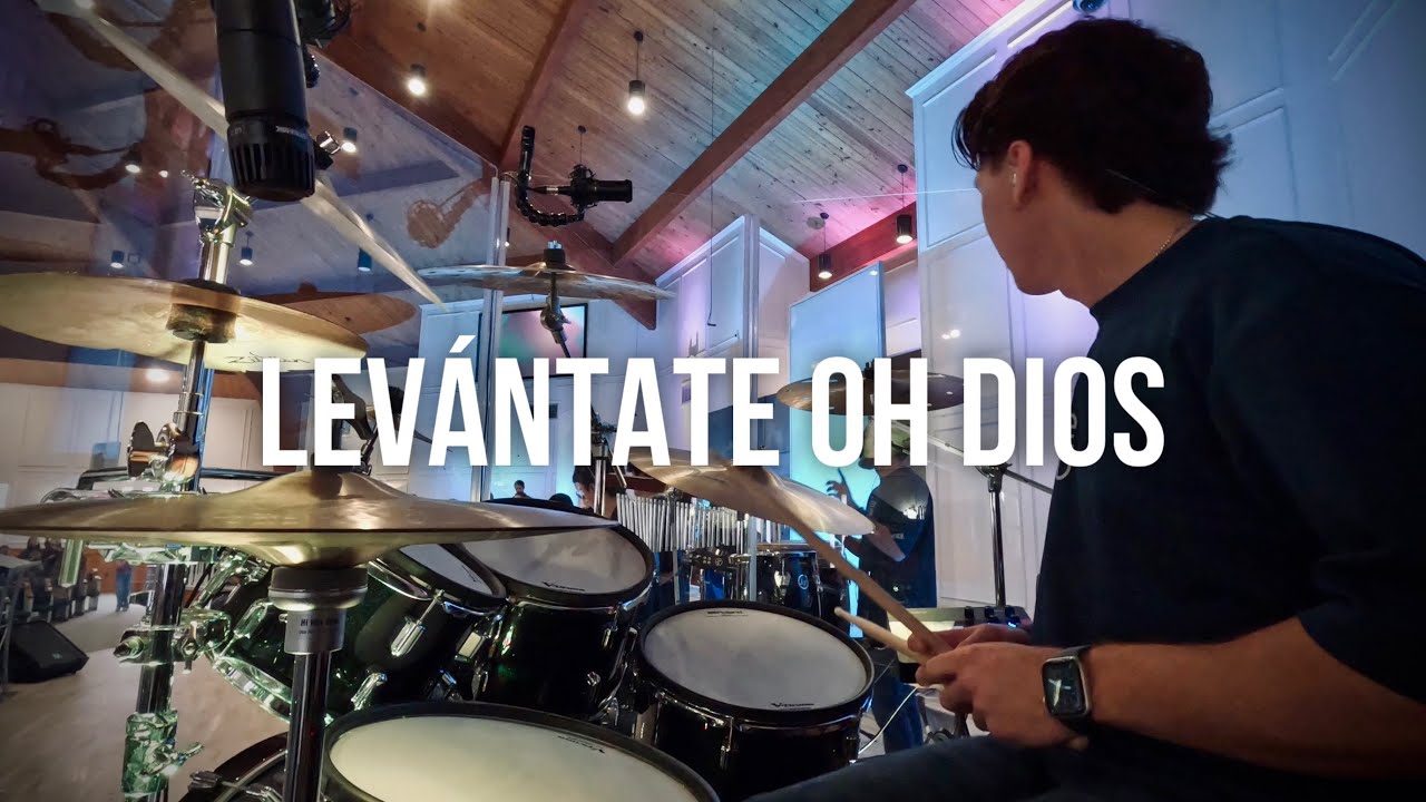 Levántate oh Dios Drum Cover // Casa de Oración // David Guevara II
