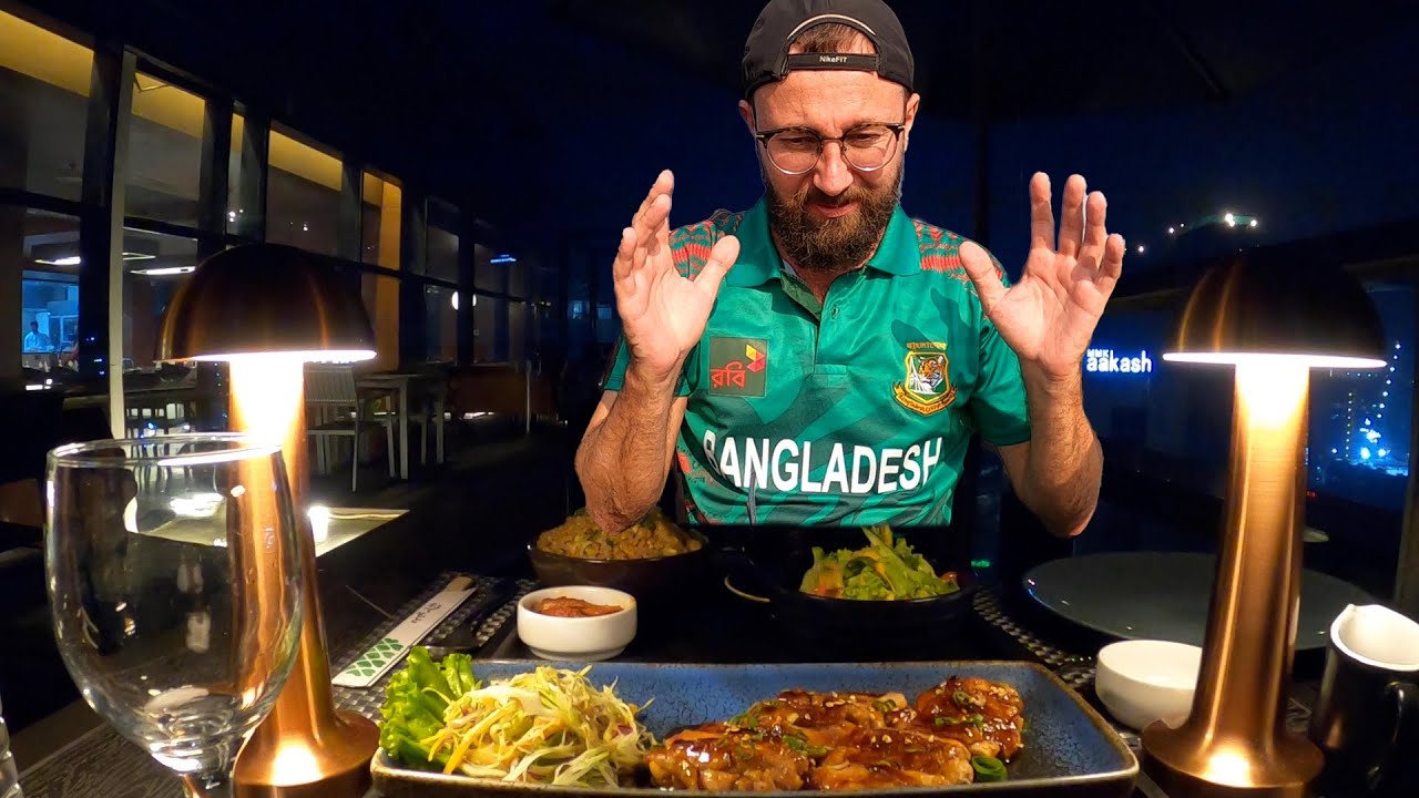 Ultra modern Bangladesh, Gulshan 🇧🇩 (Free Meal at The Best Rooftop Restaurant)
