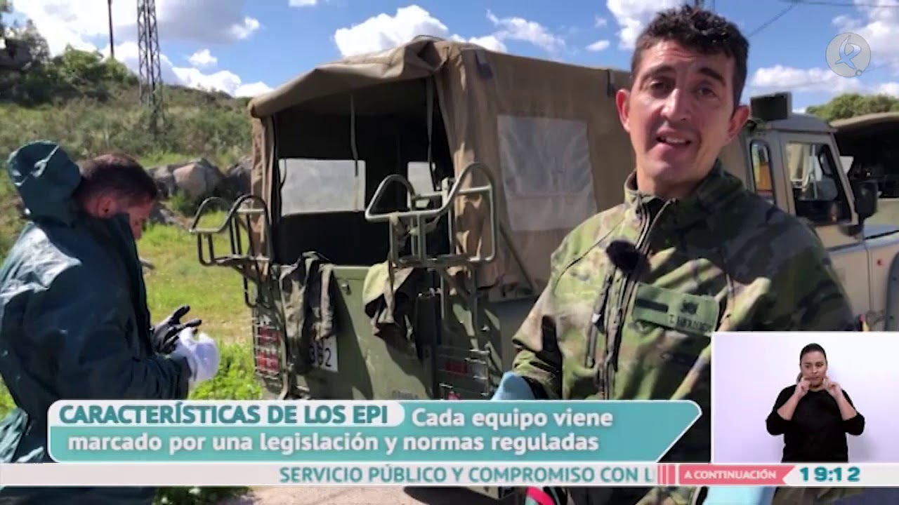 El trabajo de la Brigada Extremadura XI frente al coronavirus | A esta hora