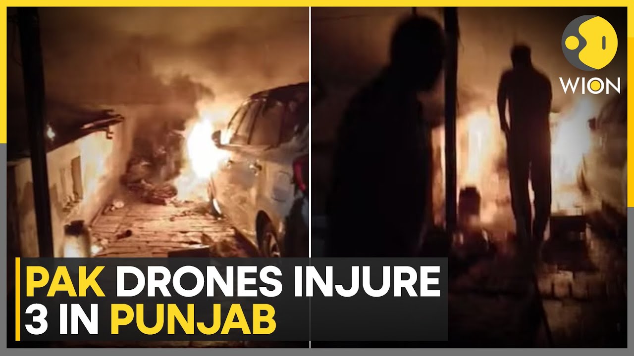 India Pakistan War: 3 Injured In Pak Drone Attack In Punjab's Ferozepur | Operation Sindoor | WION