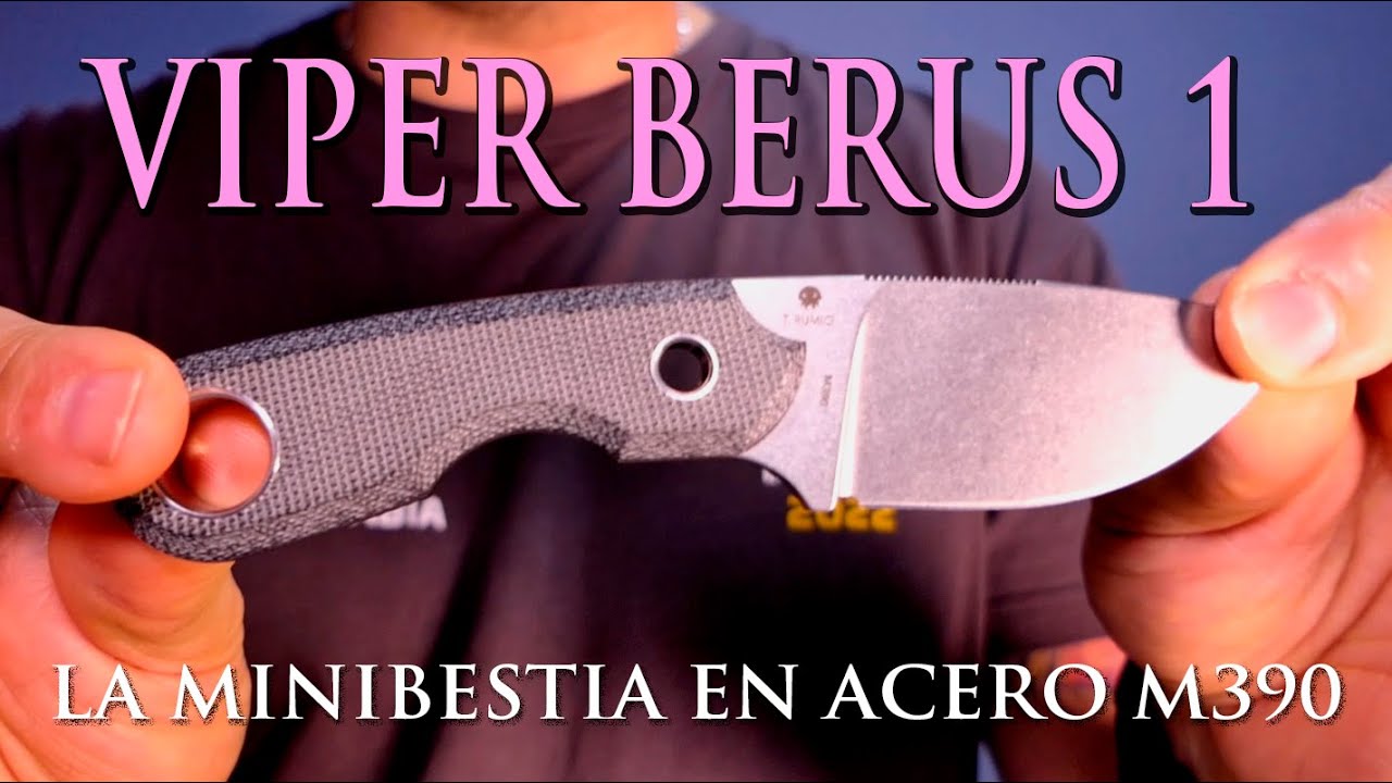 CUCHILLO VIPER BERUS 1 EN ACERO M390