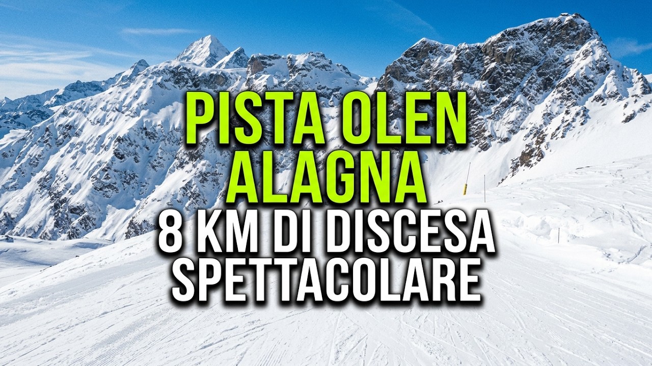 Pista Olen e Alagna, Alagna Valsesia (Vc)