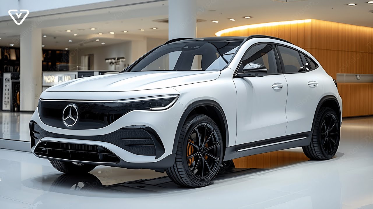 Весь новый класс Mercedes Benz GLA 2026 года - компактный роскошный внедорожник, который выполняет