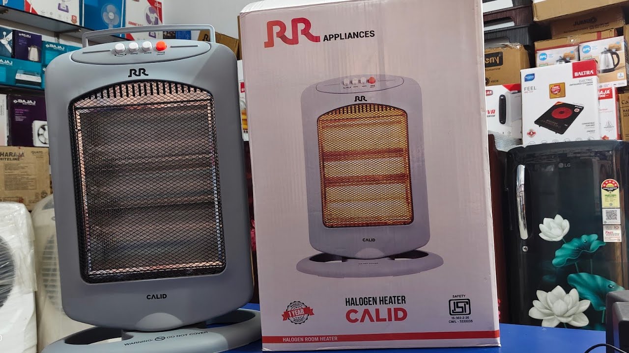 RR Appliances Calid Halogen Heater | Full Review & Heating Test