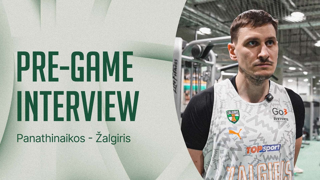 E.Ulanovas prieš akistatą su „Panathinaikos“: „Mūsų tikslas - komandinis žaidimas“