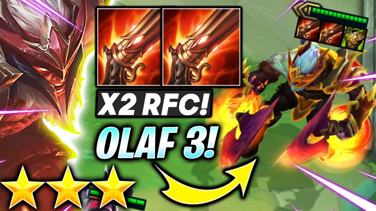 x2 RFC LASER OLAF 3! - Set 7 TFT Teamfight Tactics Guide