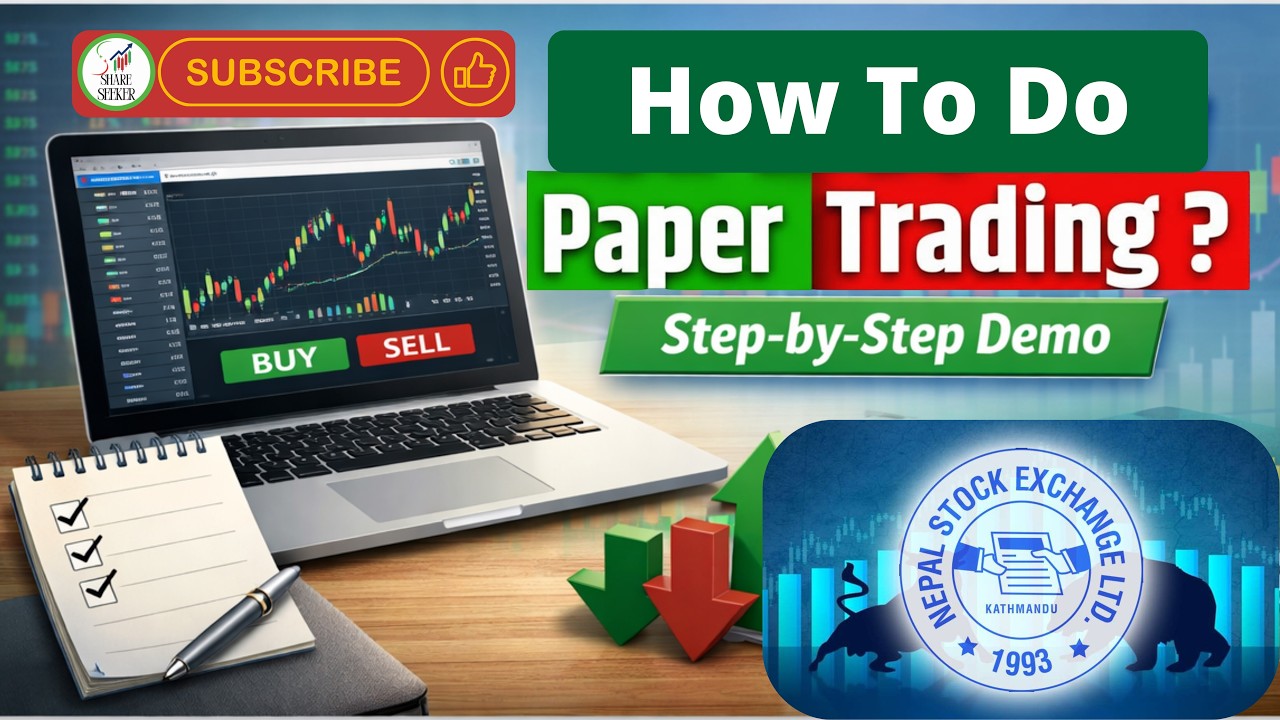 NEPSE Paper Trading Step-by-Step Demo 📈 | Beginner&rsquo;s Guide to Practice Stock Trading in Nepal