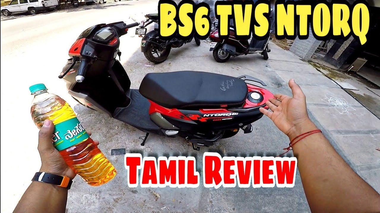 BS6 TVS NTORQ TAMIL REVIEW AND MILEAGE TEST