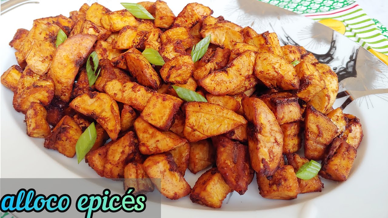Bananes Plantains Epicées || Alloco epicés || Kelewele