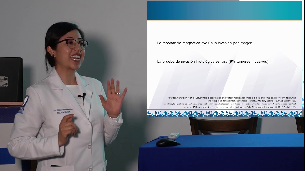 Descripci&oacute;n del Grado de resecci&oacute;n transesfenoidal de macroadenomas de hip&oacute;fisis.