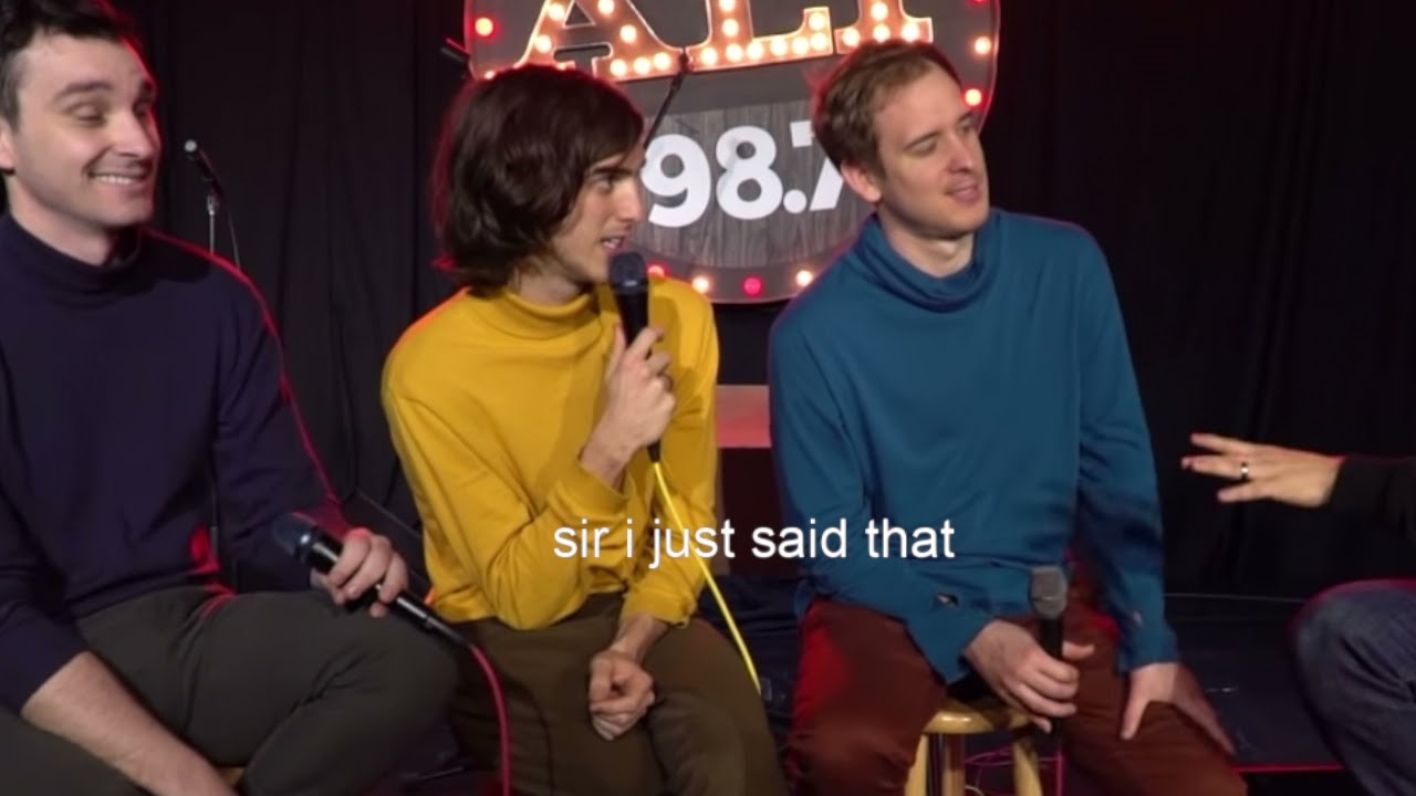 joshua taylor of half alive being iconic for 4 minutes and 33 seconds
